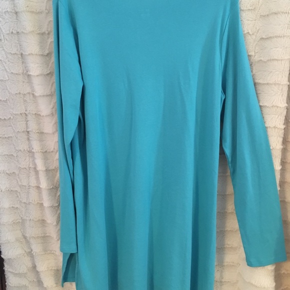 J. Jill Turquoise Tunic Top ⭐️️NWT⭐️️ - Picture 5 of 6
